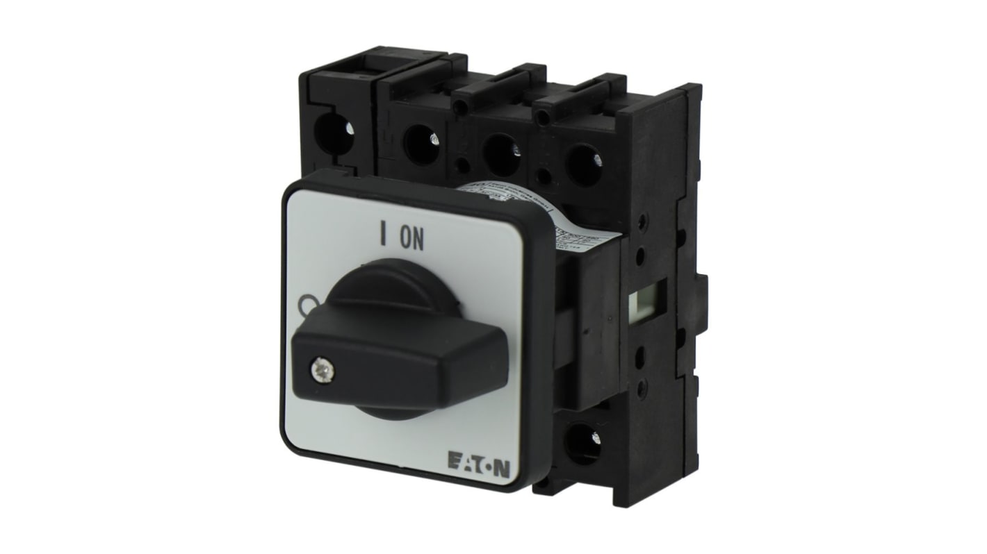 Eaton 3 Pole Flush Mount Isolator Switch - 40A Maximum Current, 15kW Power Rating, IP65