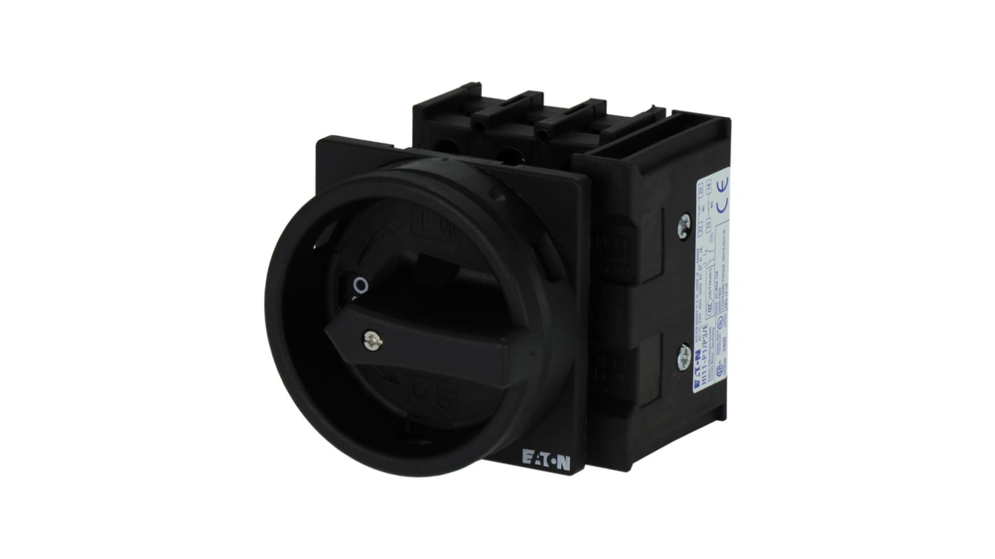 Interruttore Cam Eaton serie Eaton Moeller 199900 P1-40/EA/SVB-SW/N 3P + N, 40A, 690V (Volts)