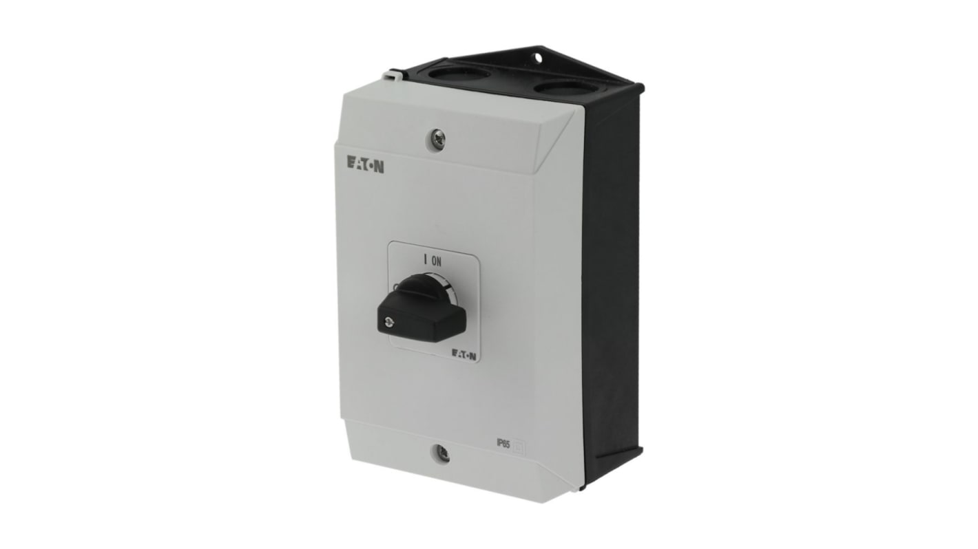 Eaton 3 Pole Surface Mount Isolator Switch - 40A Maximum Current, 15kW Power Rating, IP65