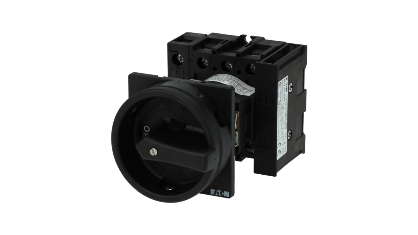 Eaton, 3P + N 90° On-Off Cam Switch, 690V (Volts), 40A, Door Coupling Rotary Drive Actuator