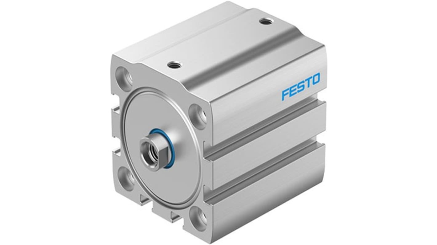 Festo Pneumatic Compact Cylinder - ADN-S-40, 40mm Bore, 30mm Stroke, ADN Series, Double Acting