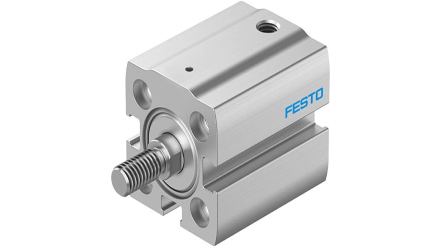 Festo Pneumatic Compact Cylinder - AEN-S-16, 16mm Bore, 25mm Stroke, AEN Series, Single Acting