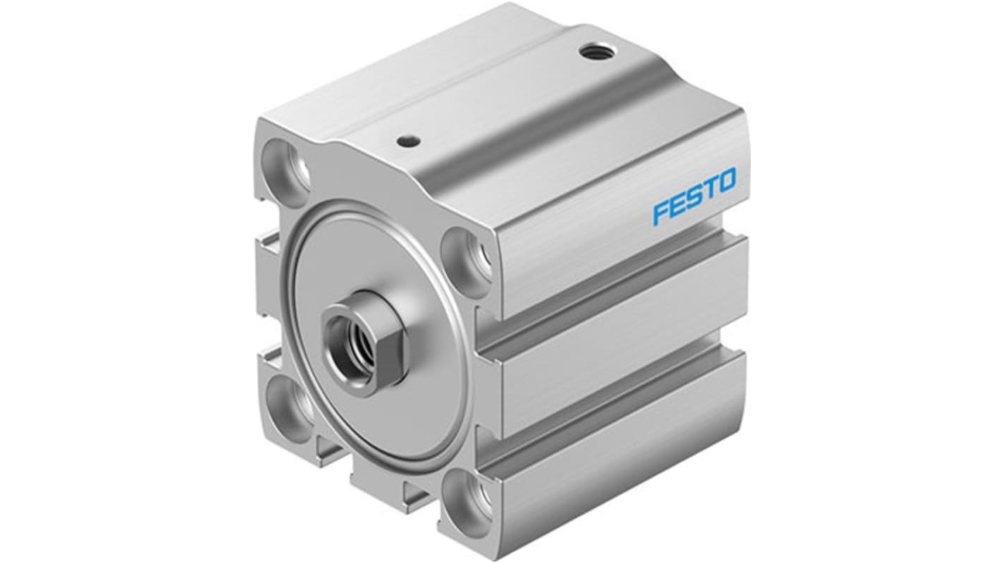 Festo Pneumatic Compact Cylinder - AEN-S-32, 32mm Bore, 10mm Stroke, AEN Series, Single Acting