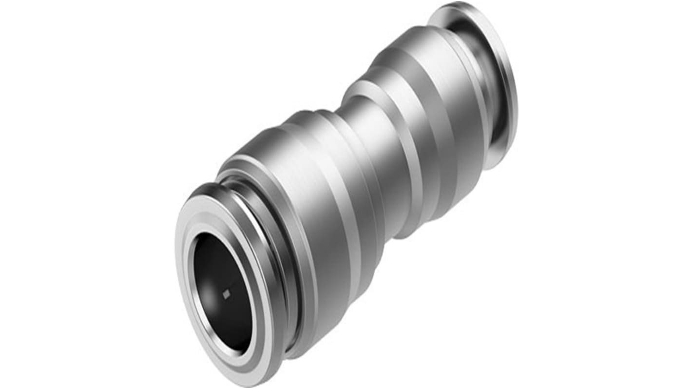 Festo NPQR Series Push-in Fitting, Push In 8 mm to Push In 8 mm, Tube-to-Tube Connection Style, NPQR-D-Q8