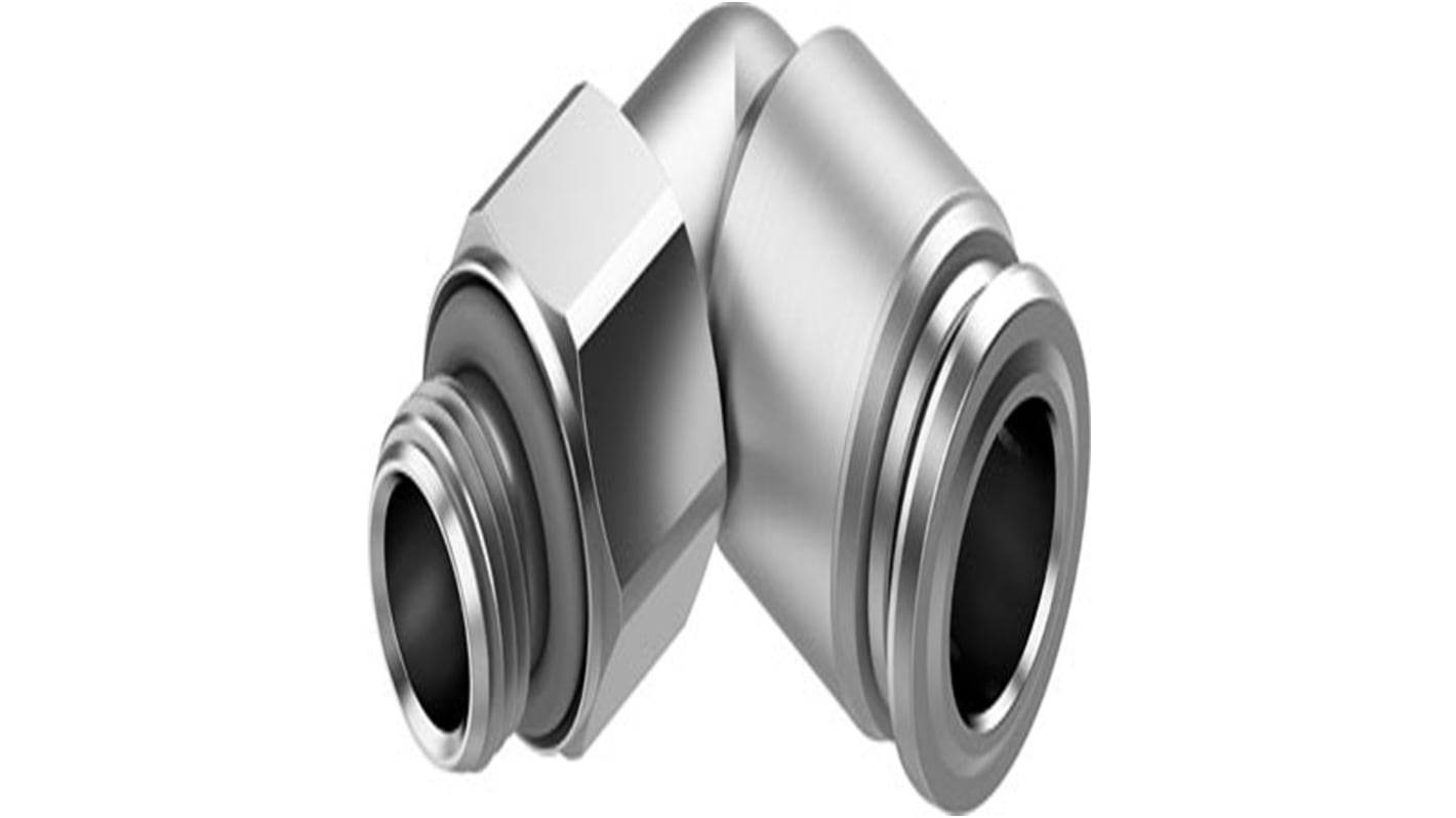 NPQRLG18Q8 Festo NPQR Series Elbow Fitting, G 1/8 Male to 8 mm