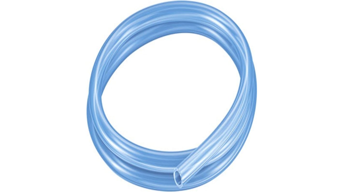 Festo Translucent Blue Round Plastic Tube x 16mm OD x 11mm ID