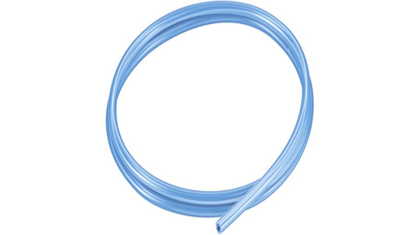 PUNHF6X1TBL Festo Translucent Blue Round Plastic Tube x 6mm OD x