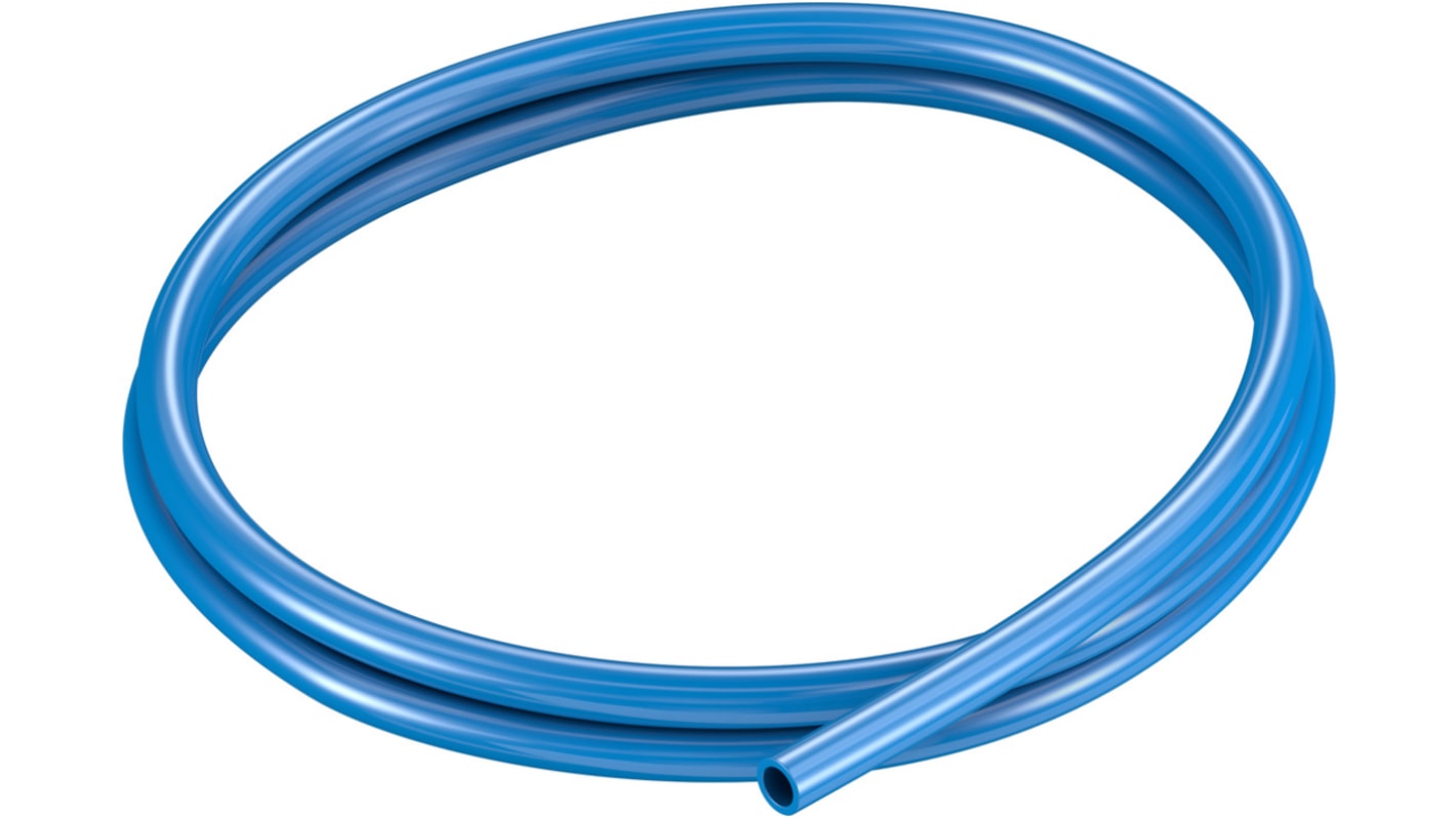 Tubo in plastica Blu Circolare x 5.7mm ID x 8mm OD