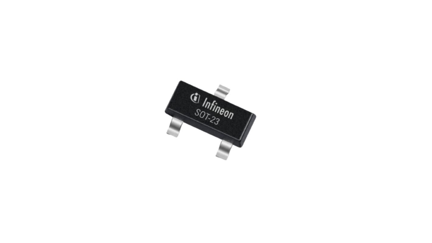 Infineon BB914E6327HTSA1 Dual 2x Common Cathode Pair Varactor Diode, 19.75pF min, 18V, 3-Pin SOT-23