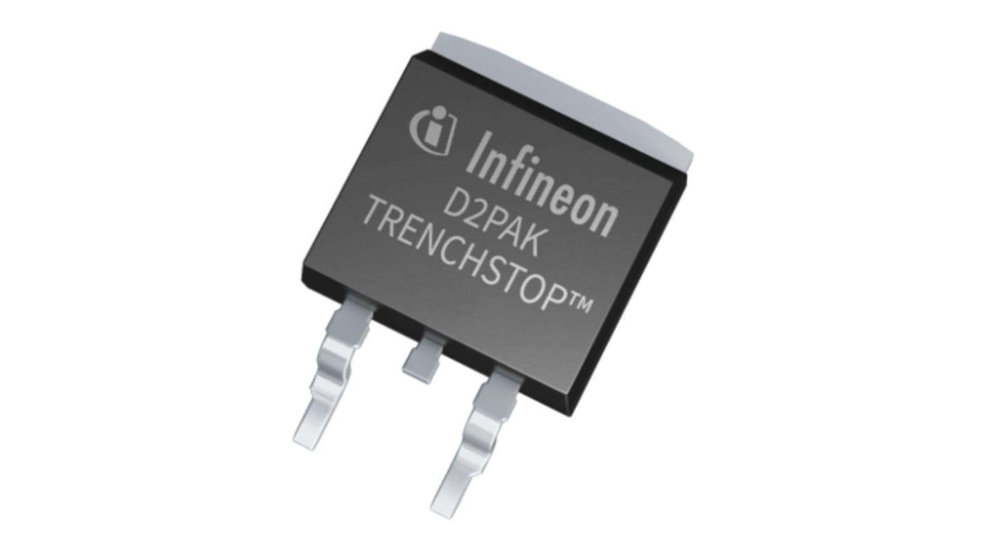 Infineon IGBT / 41 A +/-20V max. , 600 V 166 W, 3-Pin PG-TO263-3