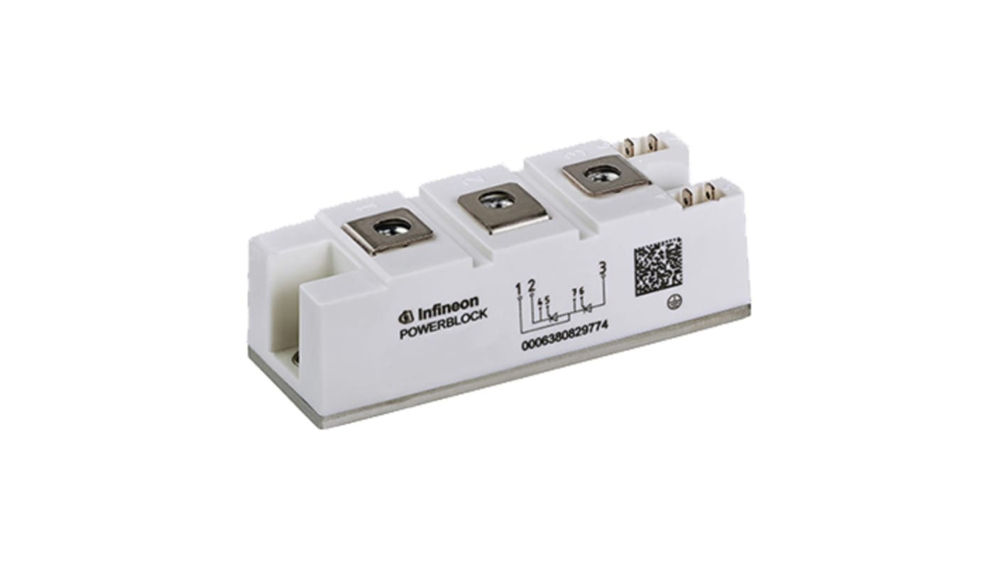 Modulo tiristore Infineon, 275A, 1600V