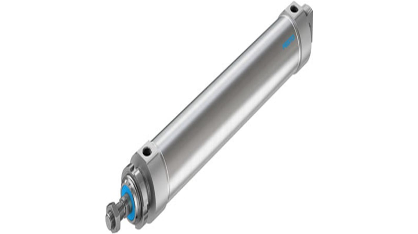 Cilindro pneumatico a profilo tondo Festo DSNU DSNU-63-320, Doppio effetto, foro da 63mm, corsa 320mm