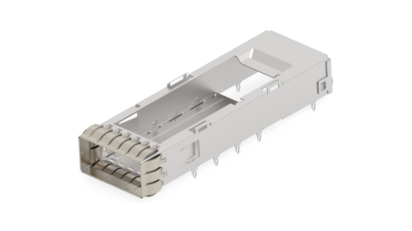 TE Connectivity QSFP Cage Assembly 1-Position, 1-2385800-2