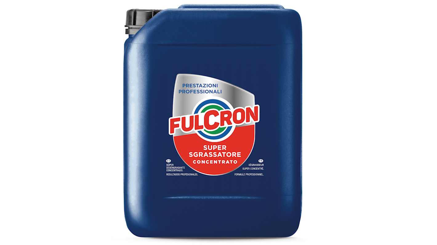 Fulcron Super Sgrassatore Concentrato, Flacone dosatore da 30 L