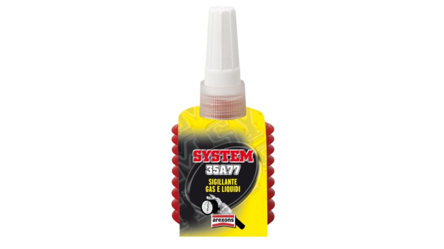 Guarnizione AREXONS SYSTEM 35A77 SIGILLANTE GAS E LIQUIDI Giallo, Bottiglia da 100 ml