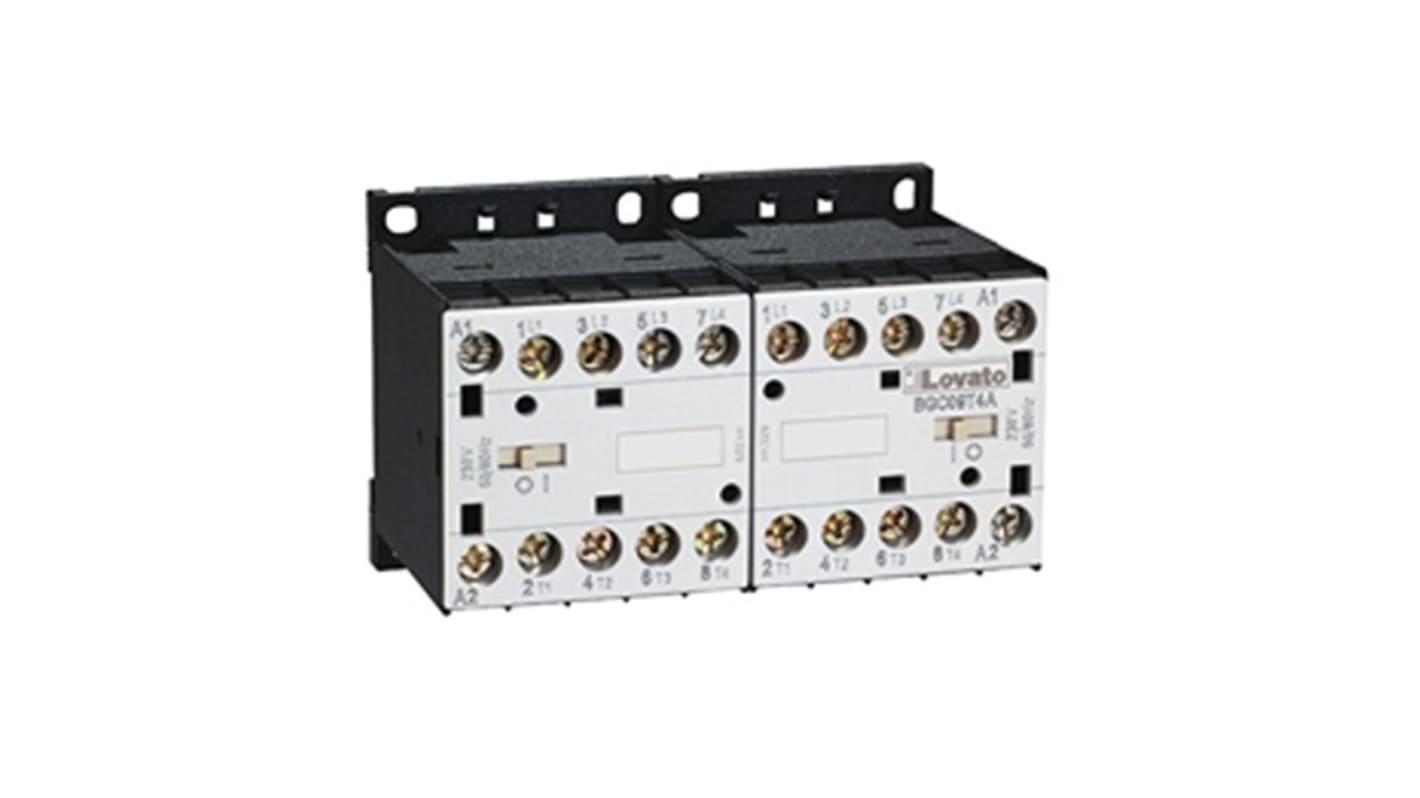 Contattore Lovato, serie BGC09, 1 NA, 20 A, 22 kW, bobina 48 V c.a.