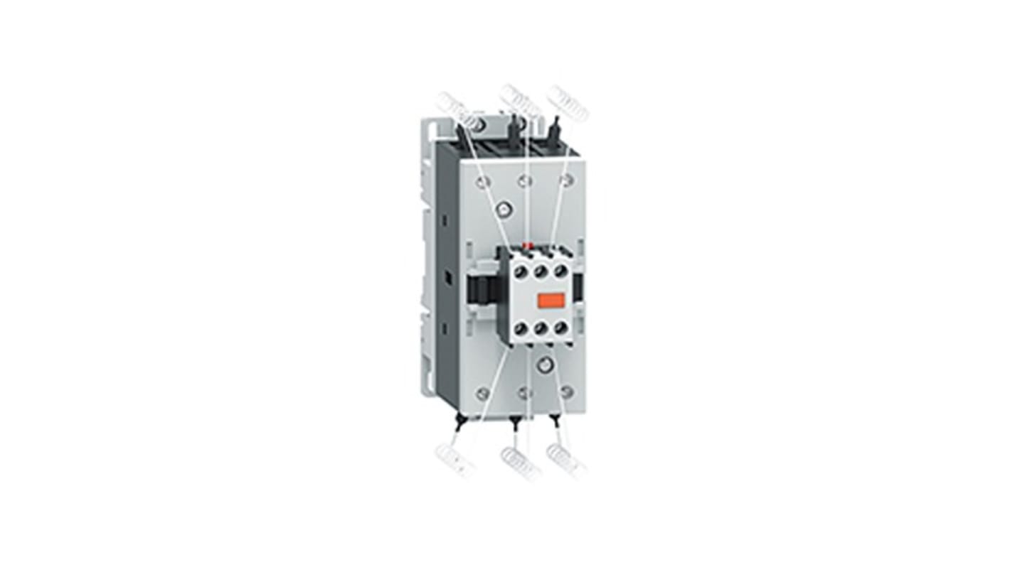 Lovato BFK94 Contactor, 460 V ac Coil, 3-Pole, 690 V