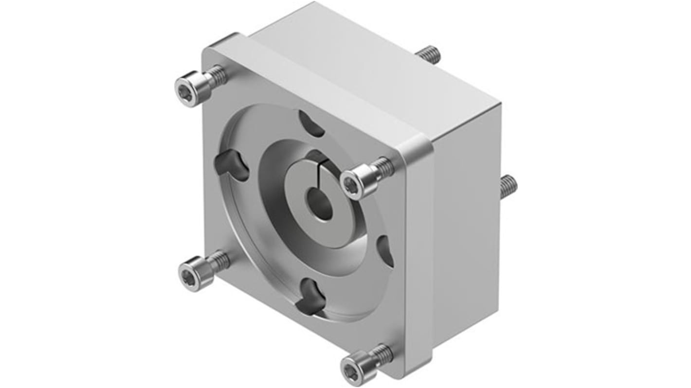 Rechteckiger Flansch zur Verwendung mit Axial