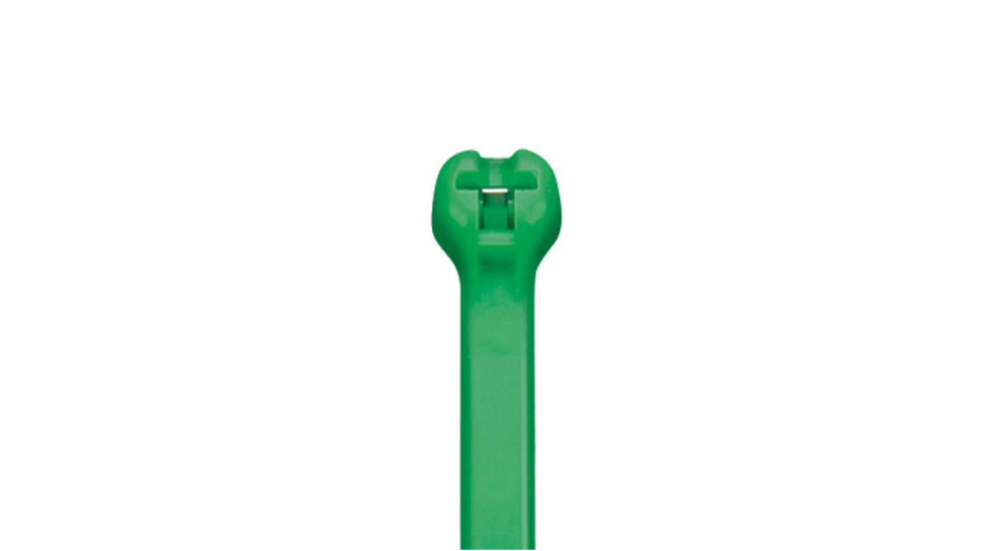 Serre-câbles Panduit 203mm x 4,7 mm Vert en Nylon