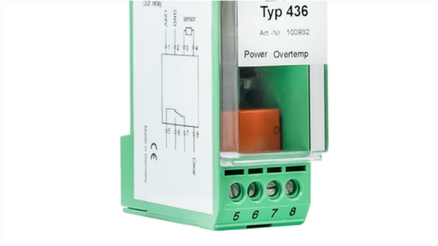 LKMelectronic Temperatur-Messumformer 18 → 34 V dc, -200°C → 850°C für Ni100, Ni1000, Pt100, Pt1000 Ausgang