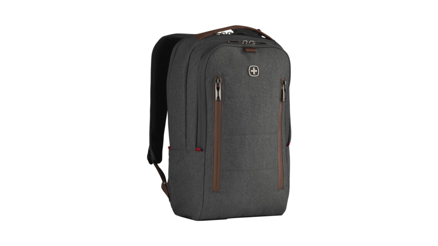 CityUpgrade Laptoptasche bis 16Zoll, Rucksack Grau