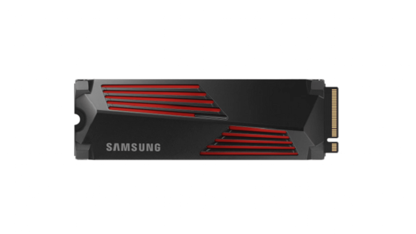 Disque SSD 1 To M.2 (2280) PCIe Gen 4.0 x4 NVMe SAMSUNG 990PRO avec dissipateur