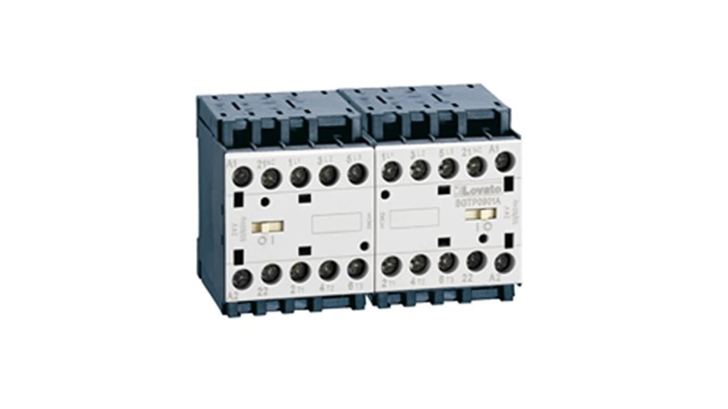 Contactor Lovato BGTP09, 9 A, bobina 24 V, 5 kW