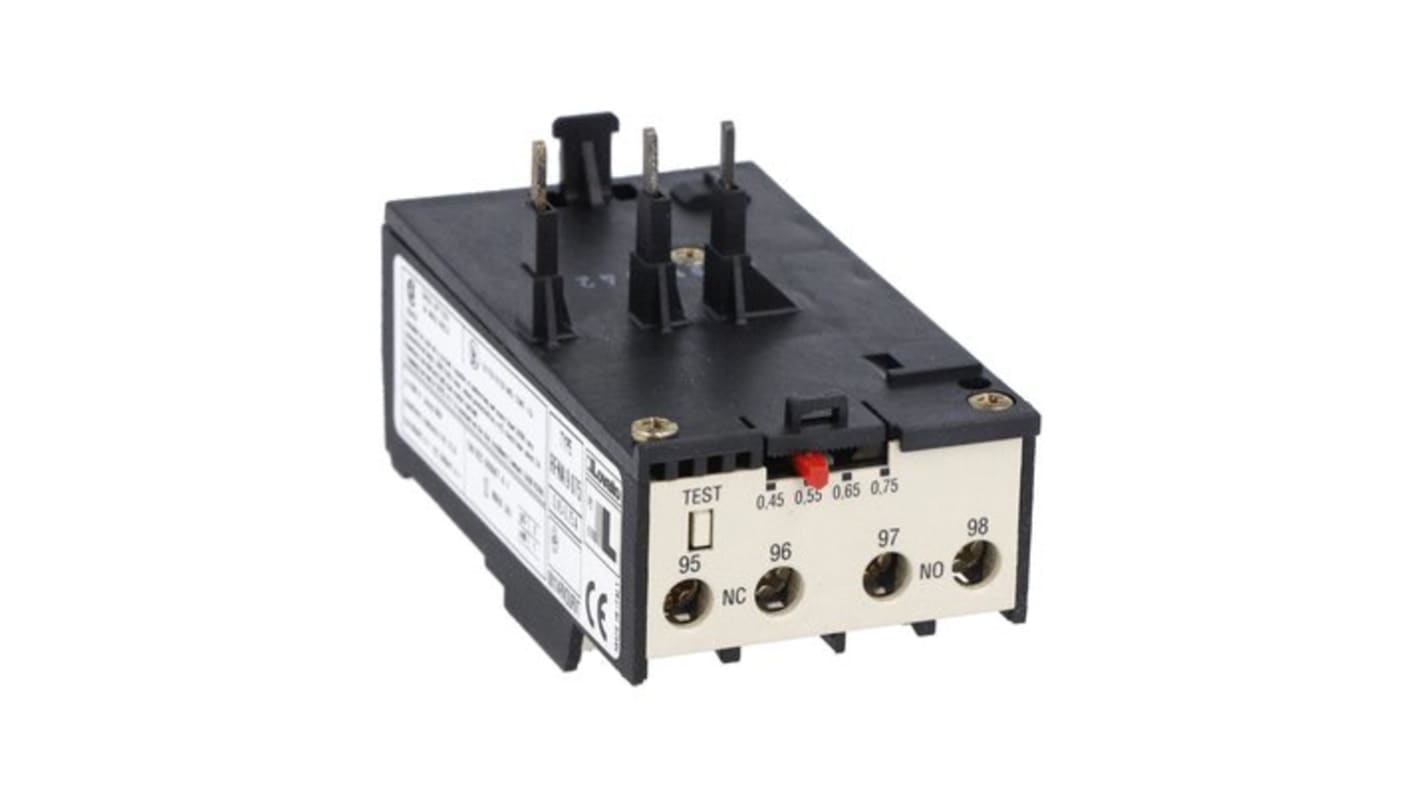 Relé de control Lovato 11RFNA9, 1 NA + 1 NC, 690 V