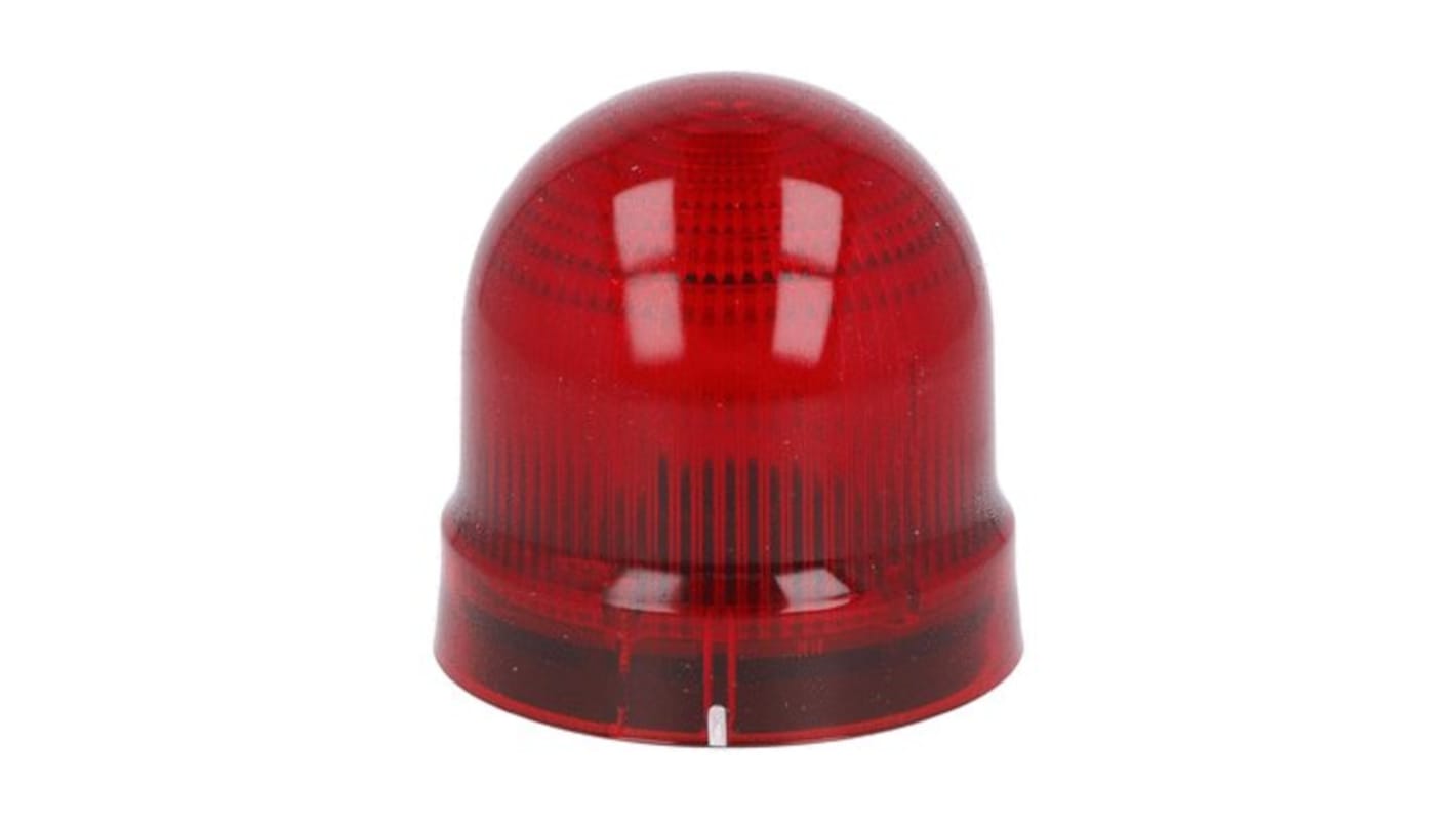 Indicador luminoso Lovato serie 8LB6GL, efecto Intermitente, Fijo, BA 15d, Rojo, alim. 24 - 230 V ac