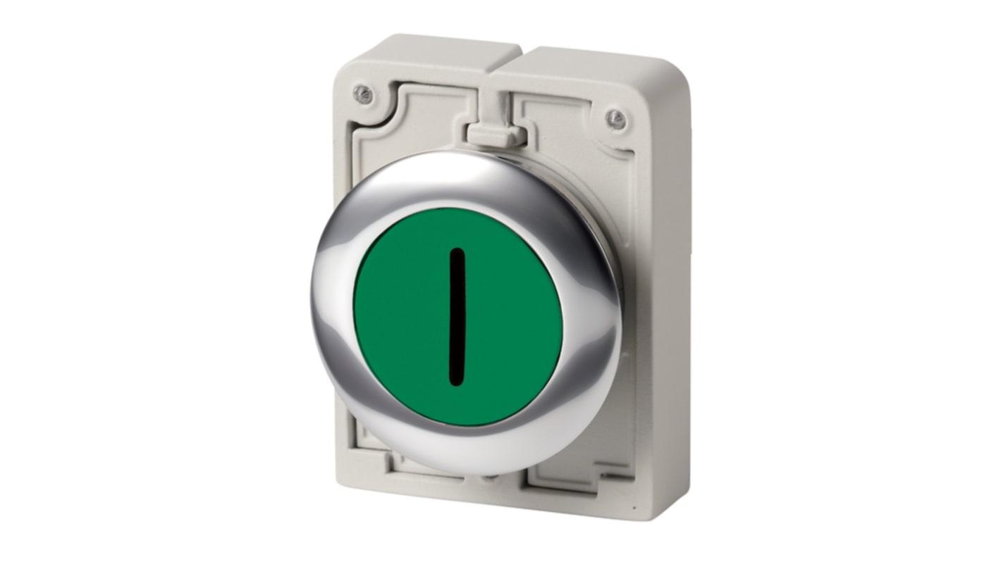 Eaton RMQ Titan M30 Series Push Button, Momentary, 30.5mm Cutout, IP66, IP67, IP69K