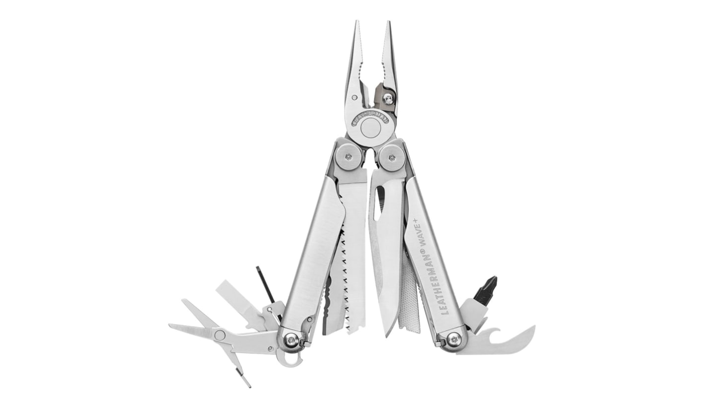 Leatherman Wave Plus Knife Blade, Multitool Knife, 4in Closed Length, 241g