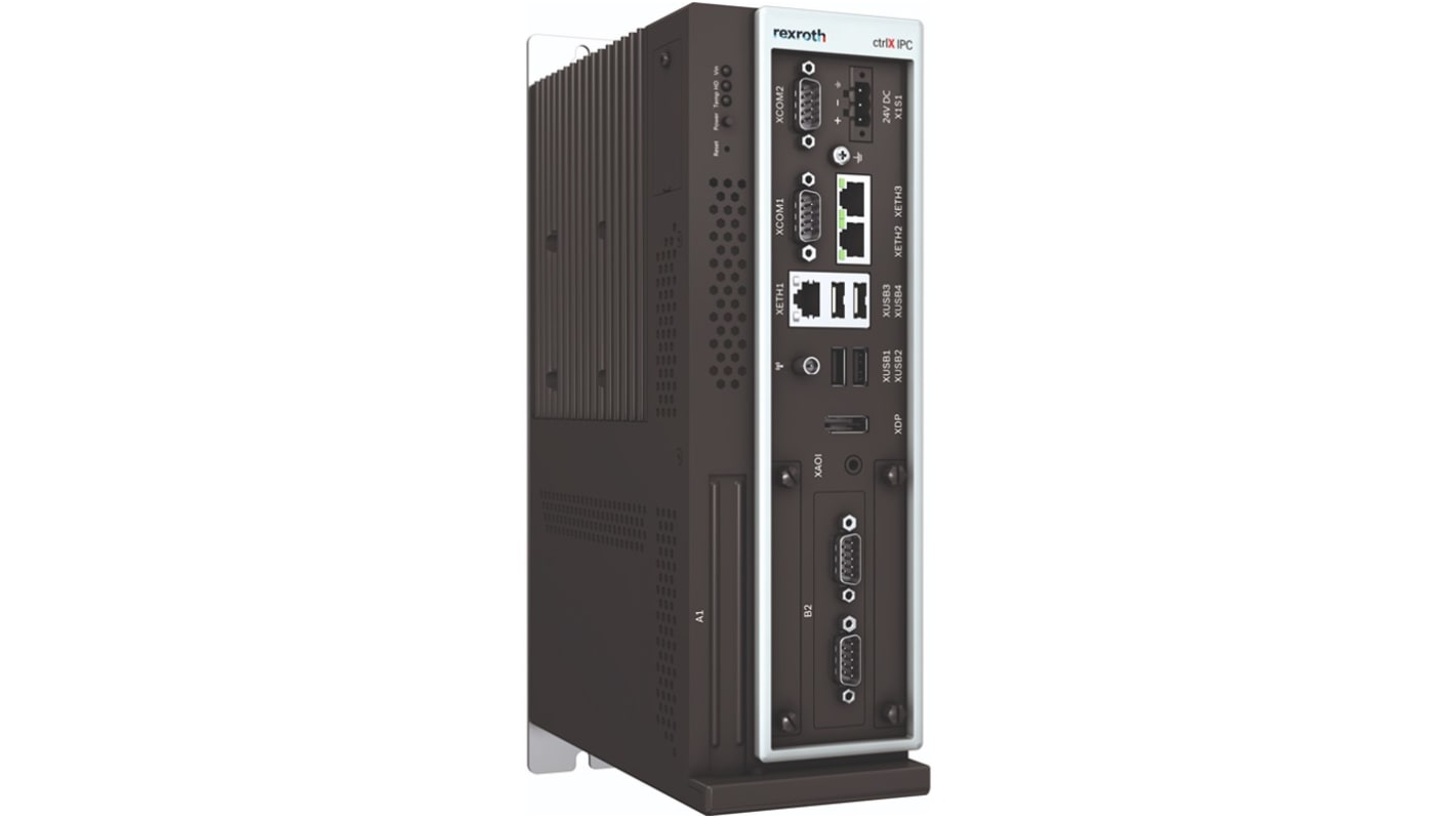 Ordenador industrial Bosch Rexroth ctrlX IPC – PR43, Intel Core i5, con 8 GB, OS Windows, 24 V dc/70W, IP20