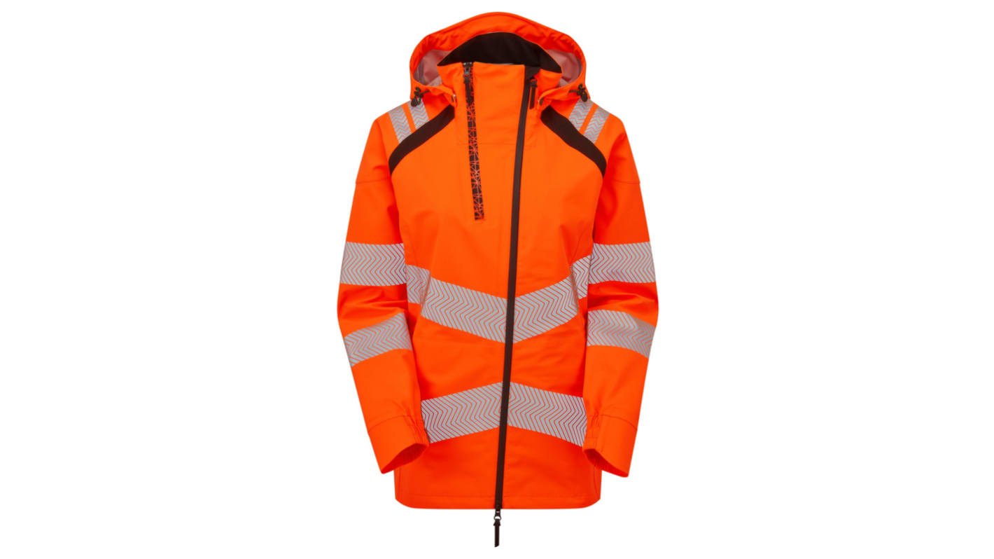 PULSAR Damen Warnschutzjacke Orange, Größe 10