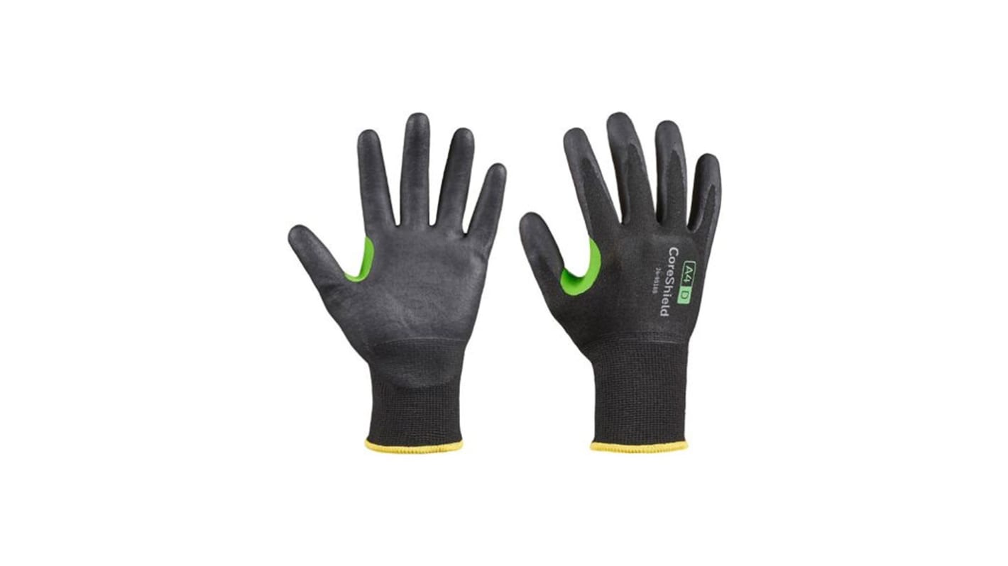 Guantes de HPPE Negro Honeywell Safety serie CoreShield™ - 24-9518B, talla 11, XXL, con recubrimiento de Espuma de