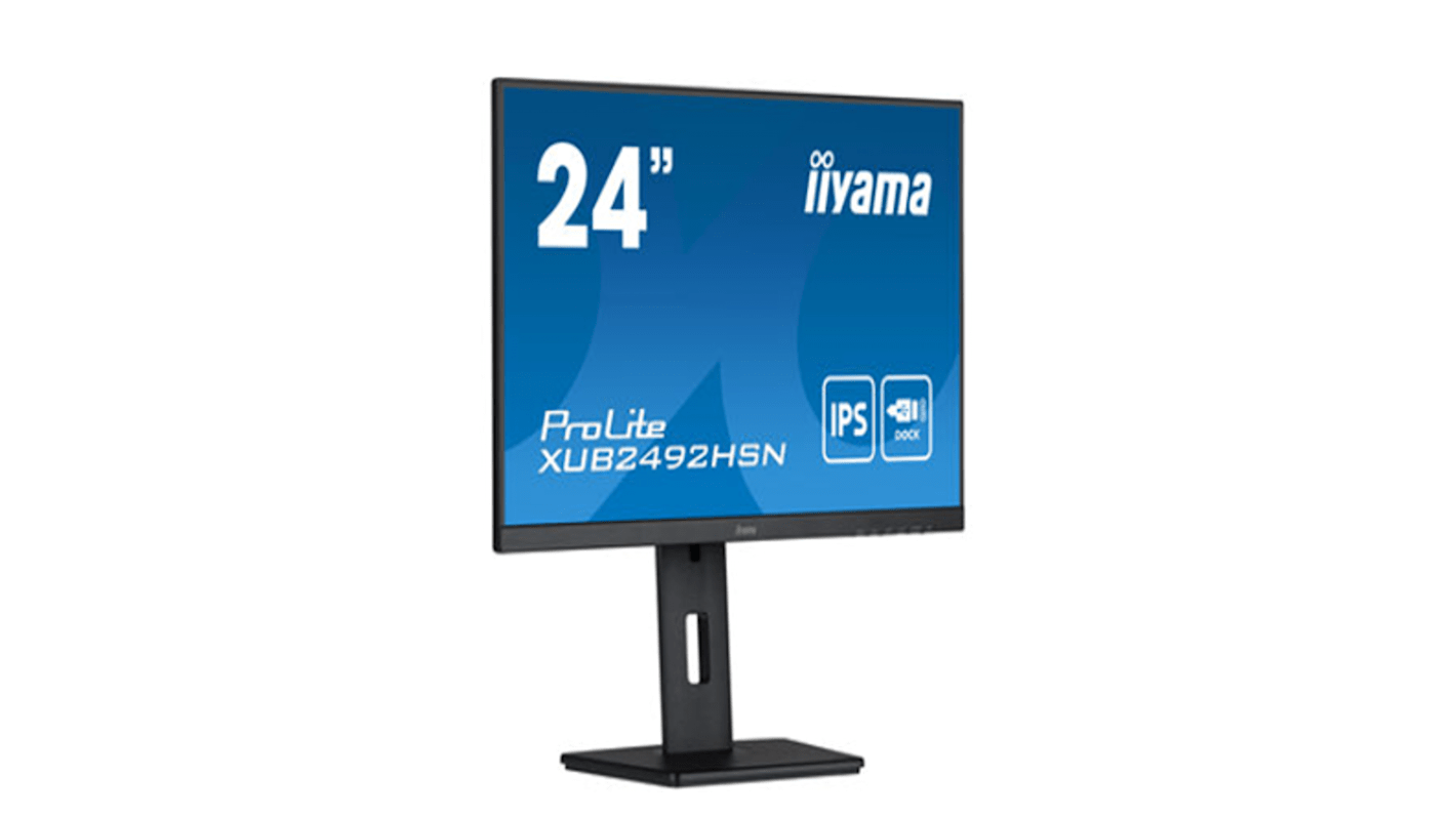 iiyama Monitor Prolite XUB2492HSN-B5, 24Zoll, Auflösung max.1920 x 1080 LED, 178/178° Betrachtungswinkel