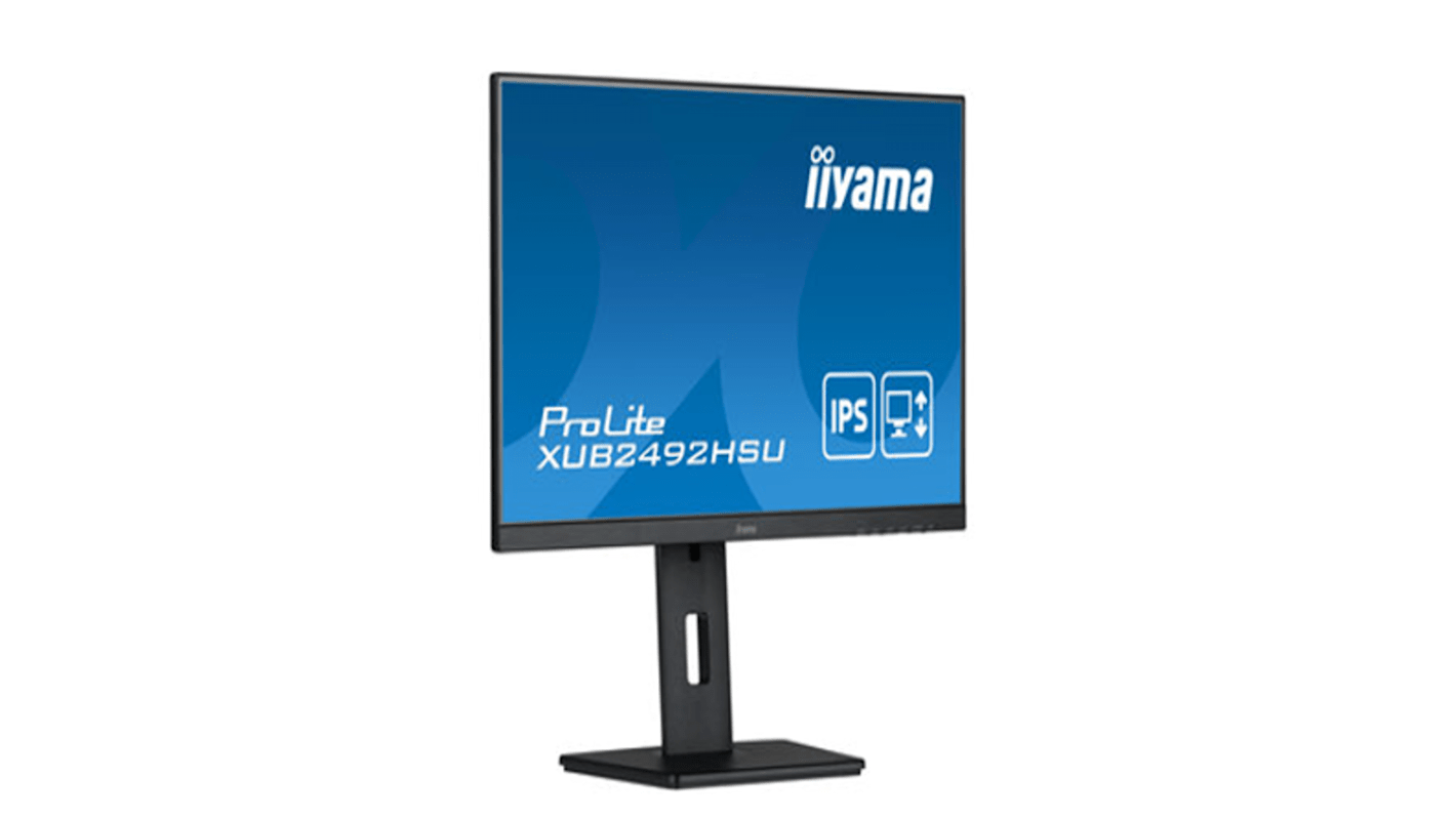 iiyama Monitor Prolite XUB2492HSU-B5, 24Zoll, Auflösung max.1920 x 1080 LED, 178/178° Betrachtungswinkel