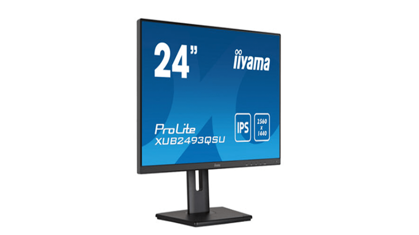 iiyama PROLITE XUB2493QSU-B5 24in LED Monitor, 2560 x 1440