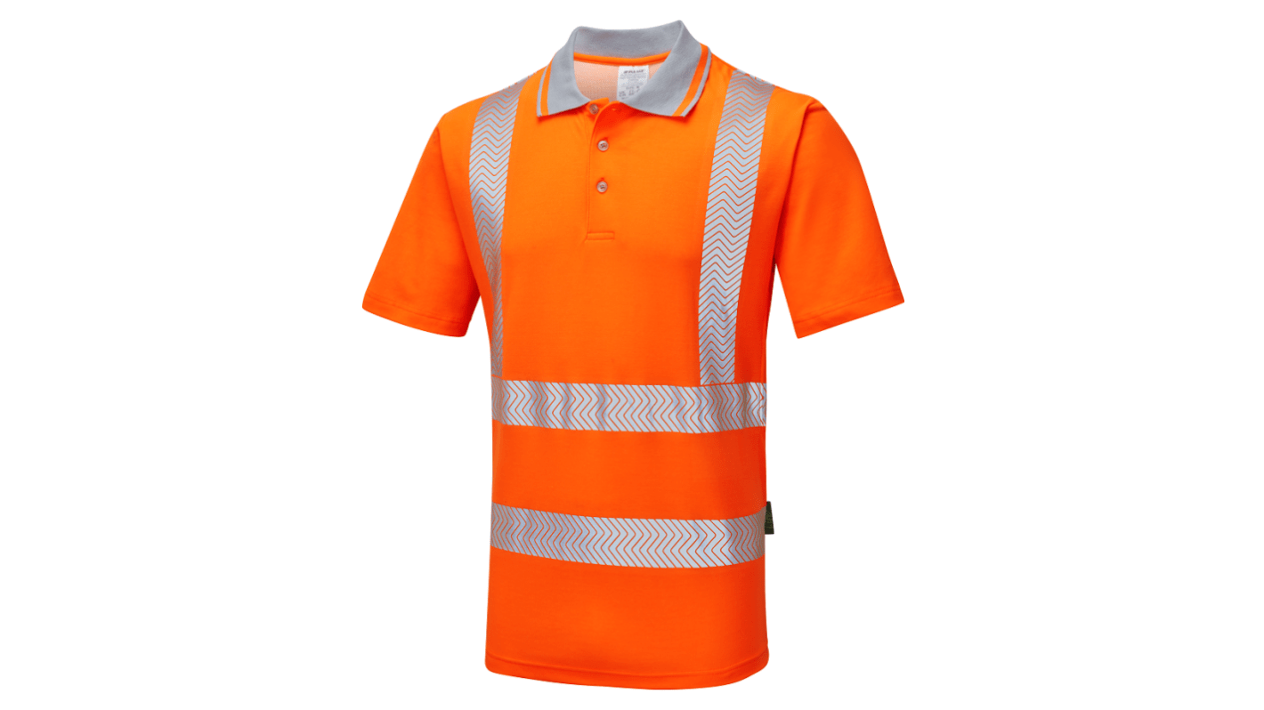 PULSAR Kurz Orange XXL LFE901 Warnschutz Polohemd