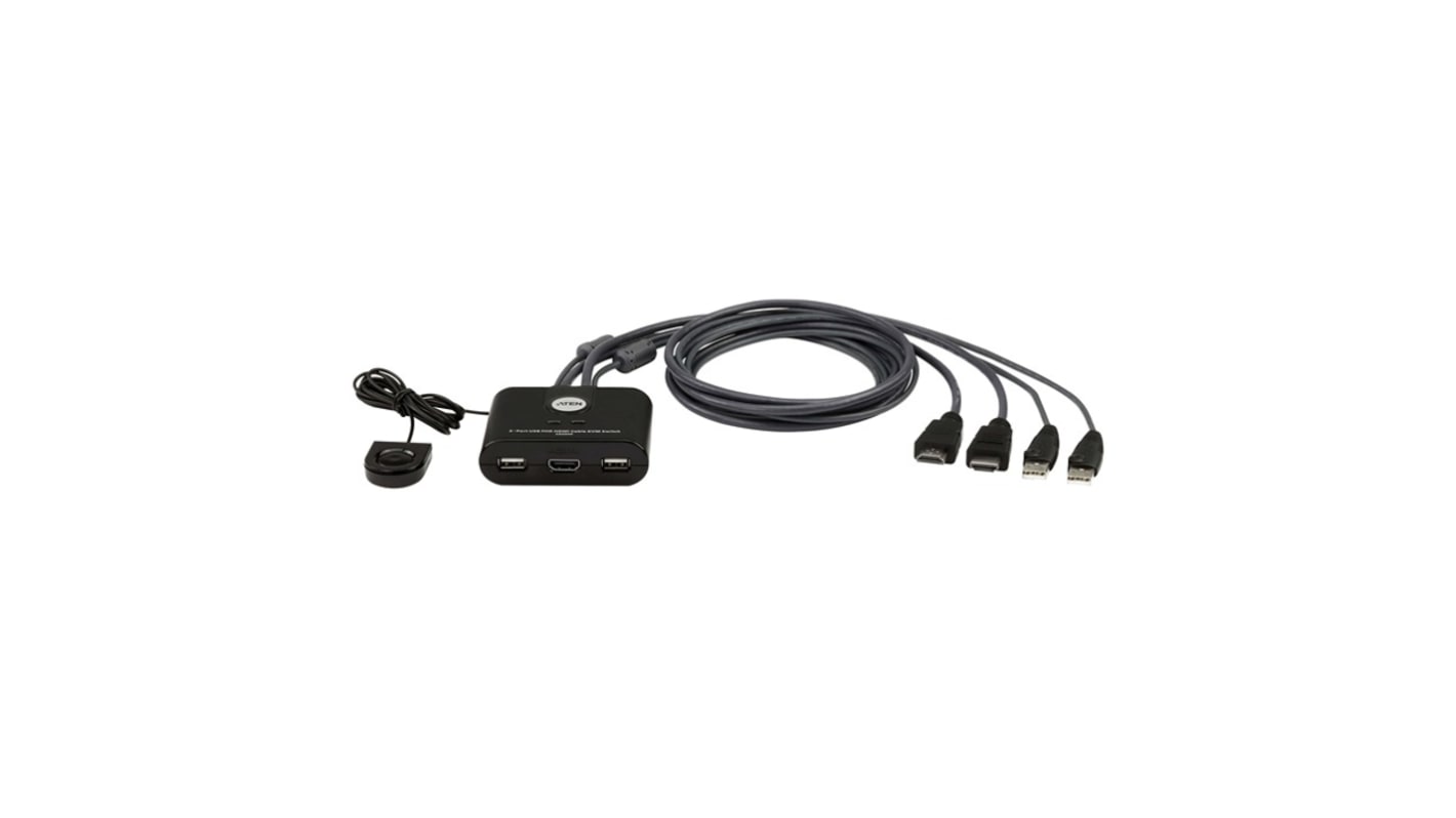 Switch KVM HDMI Aten, 7 puertos USB 1 1 HDMI