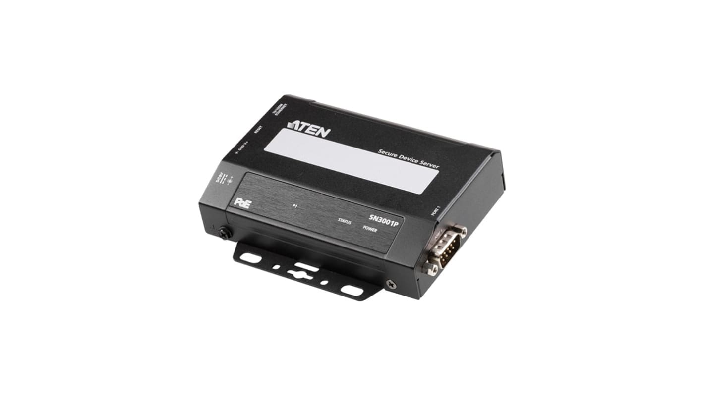 Aten Geräteserver 2 Ethernet-Anschlüsse 2 serielle Ports RS-232 921.6kbit/s