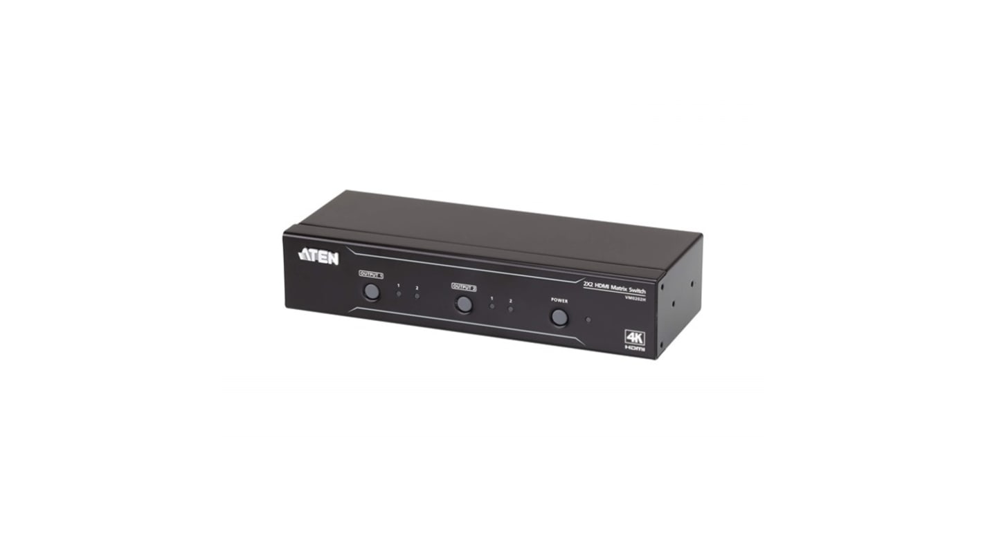 Aten Adapter 4096 x 2160, Ausgänge:1, In:HDMI, Out:HDMI, 2.7m Kabel