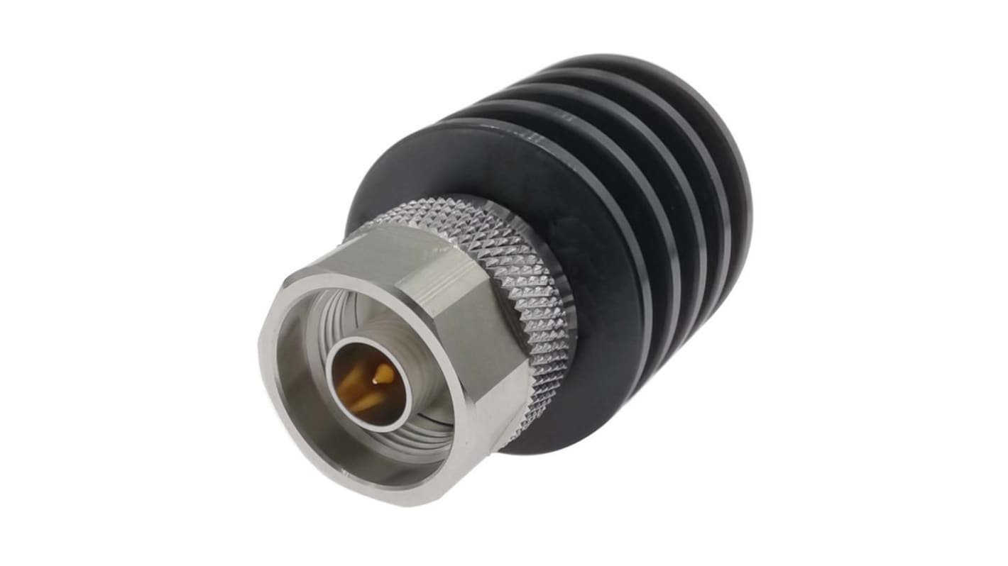 RF Attenuator Straight Coaxial Connector N 6dB, Operating Frequency 6GHz