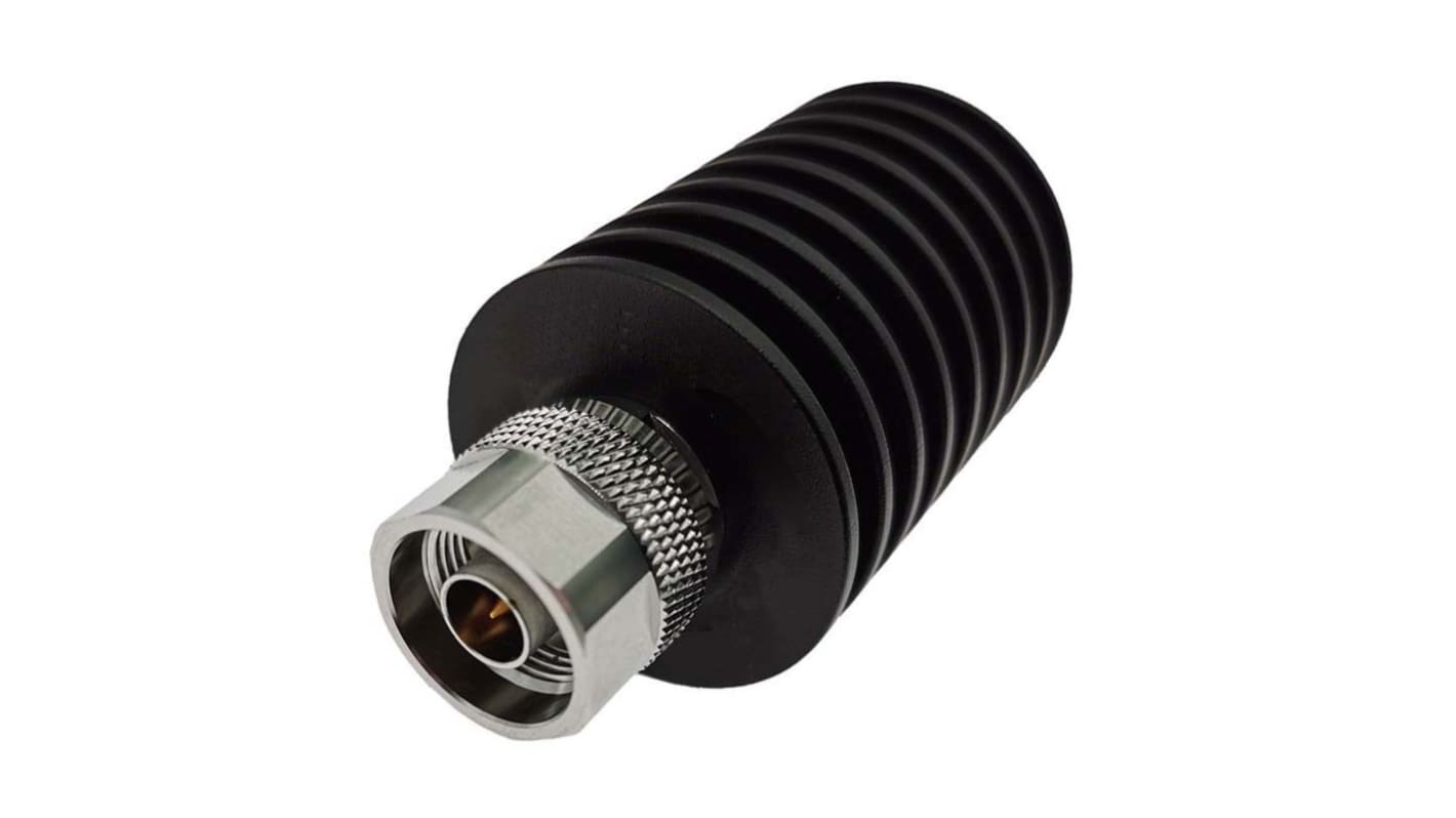 RF Attenuator Straight Coaxial Connector N 6dB, Operating Frequency 6GHz