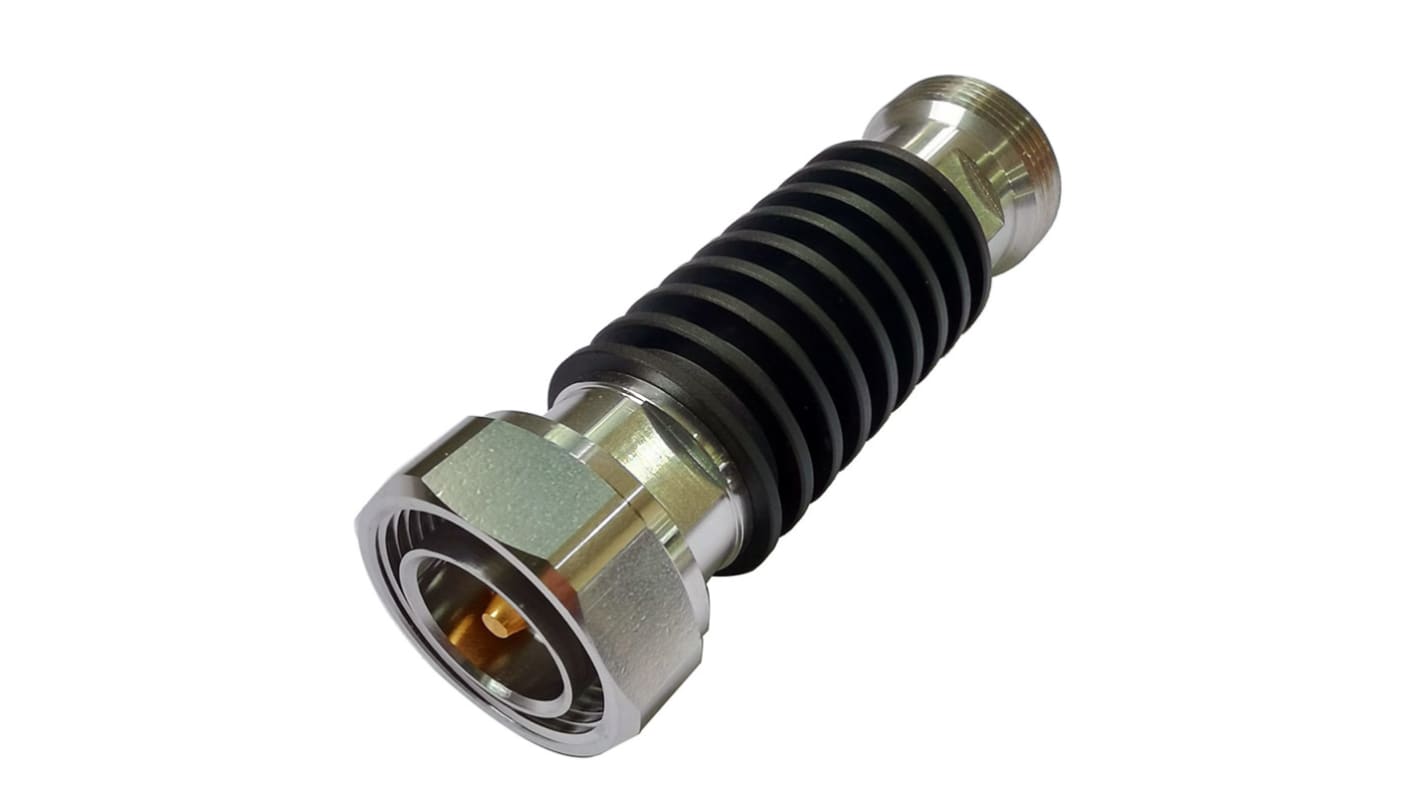 RF Attenuator Straight Coaxial Connector 7/16 6dB, Operating Frequency 6GHz