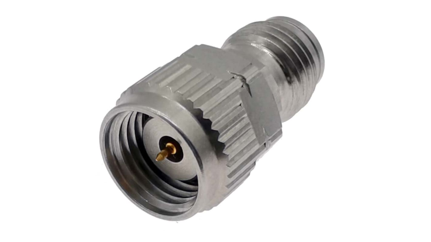 Atenuador de RF Huber+Suhner 6606_PC24-50-1/199_NE, Recto, Conector macho PC 2.4 a conector jack PC 2.4 6dB, 50GHz