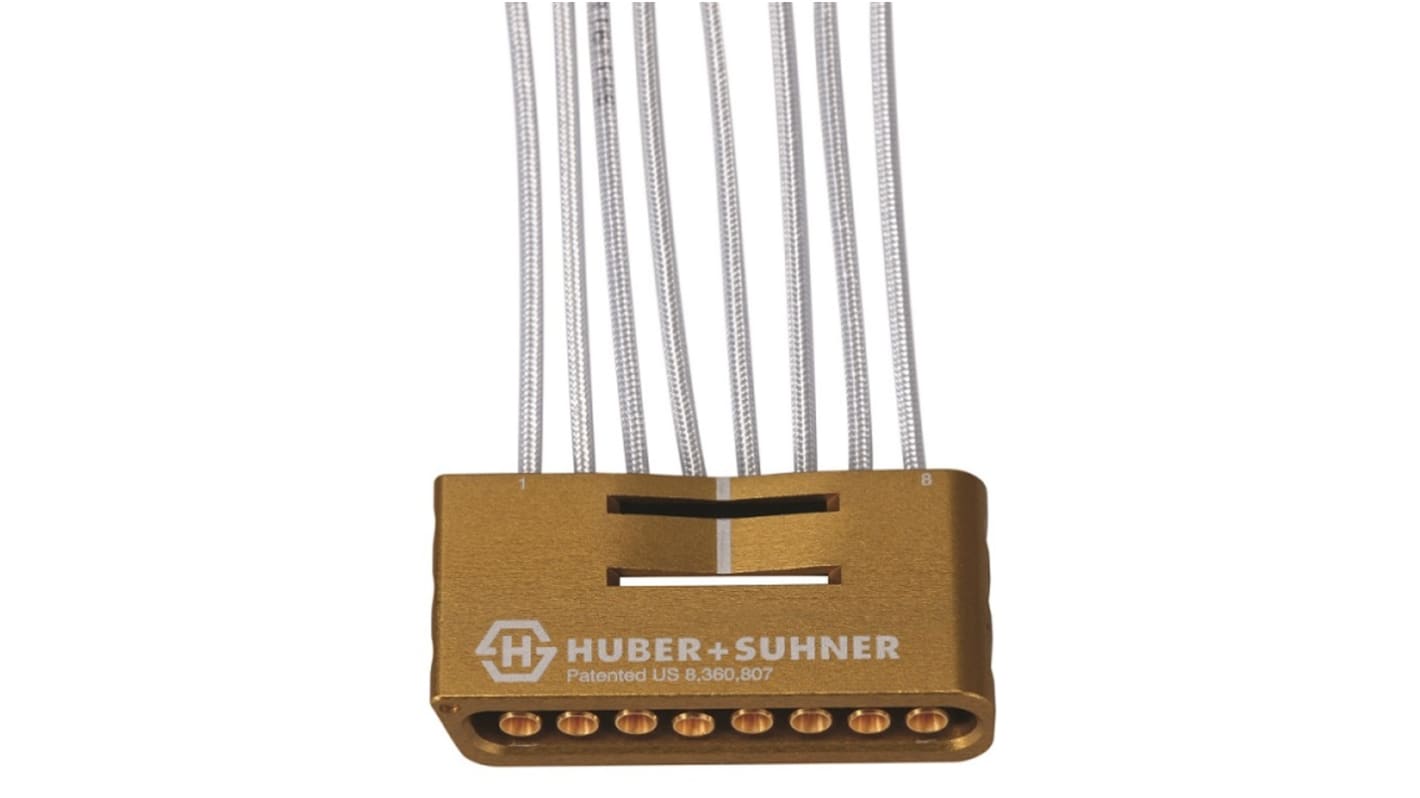 Câble coaxial Huber+Suhner, MXP50, Jack MXP, / PC 2,4, 152mm