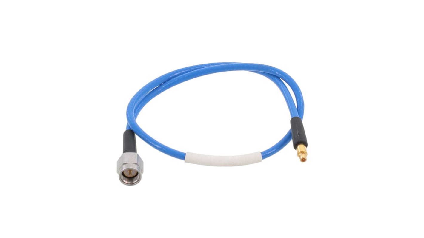 Male MMPX Plug to Male PC 1.85 Coaxial Cable, 305mm, 11MMPX Coaxial, Terminated