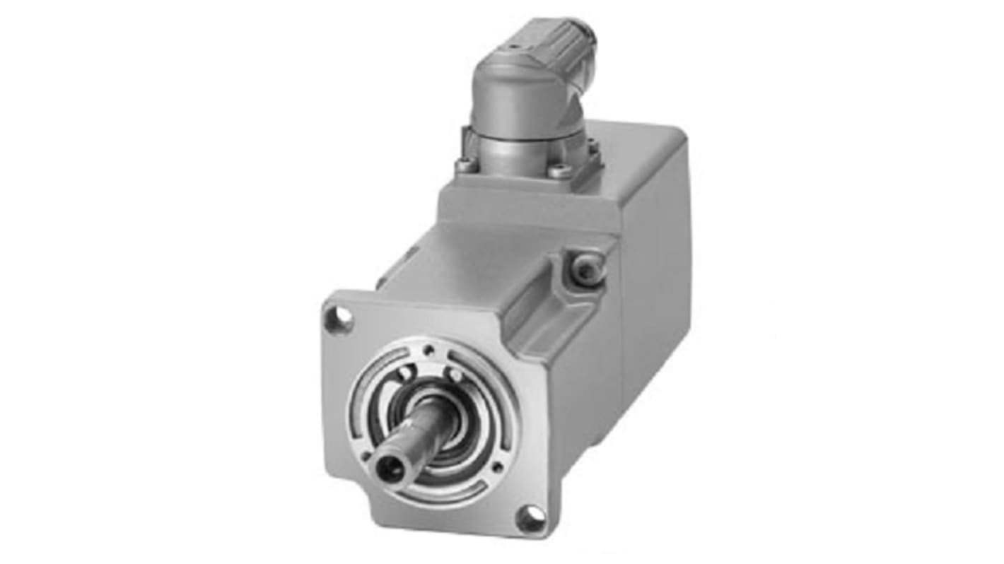 Siemens 230 → 240 V 0.05 kW Servo Motor, 3000 rpm, 0.56 Nm Max Output Torque, 8mm Shaft Diameter