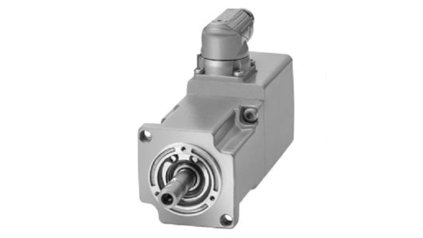 Siemens 230 → 240 V 0.05 kW Servo Motor, 3000 rpm, 0.56 Nm Max Output Torque, 8mm Shaft Diameter