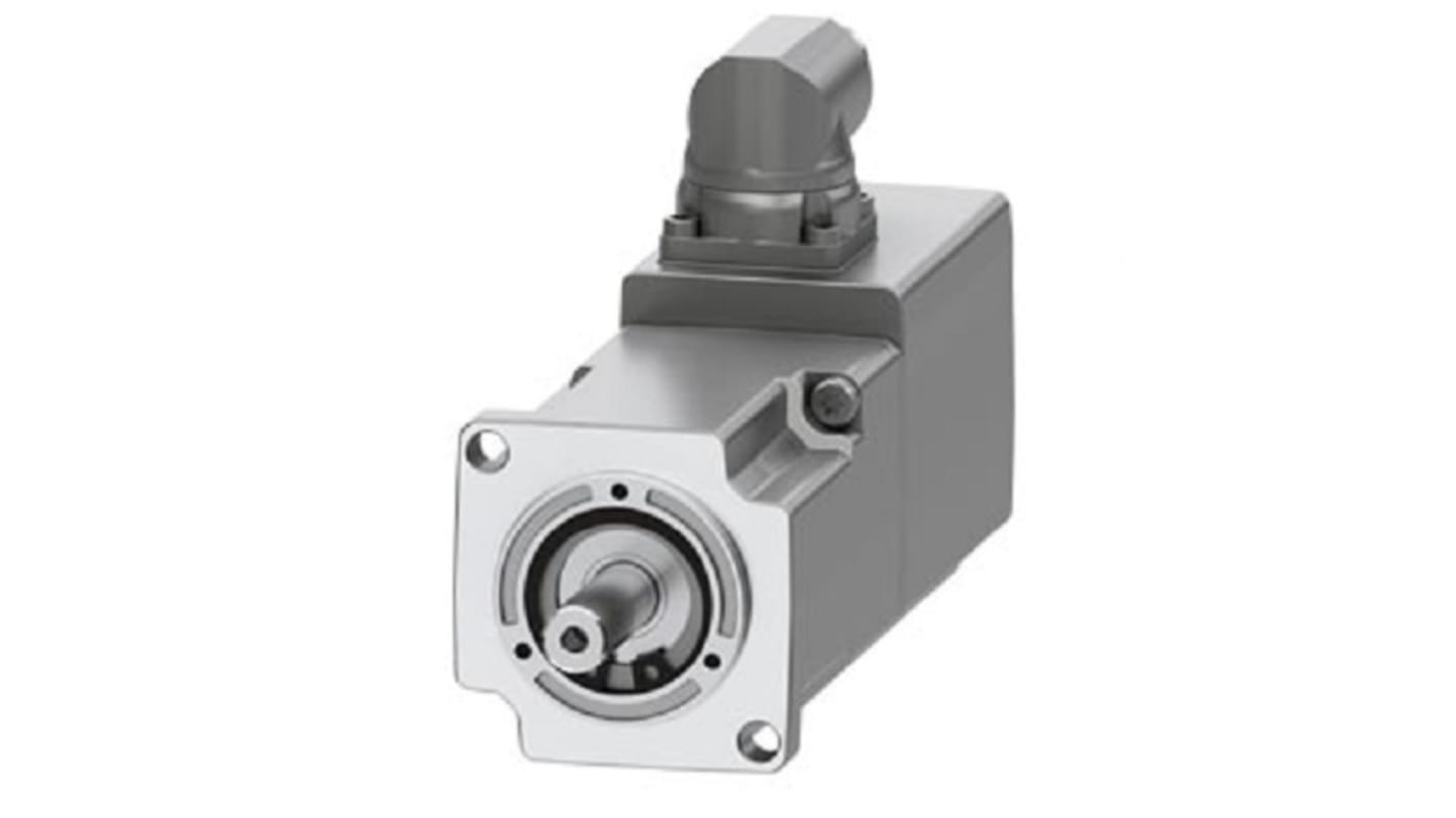 Siemens 230 → 240 V 0.1 kW Servo Motor, 3000 rpm, 1.11 Nm Max Output Torque, 8mm Shaft Diameter